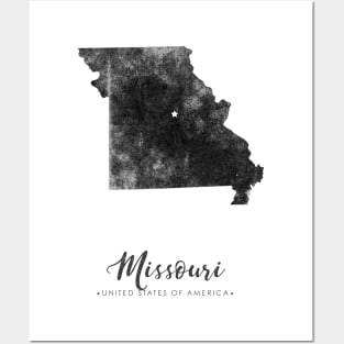 Missouri state map Posters and Art